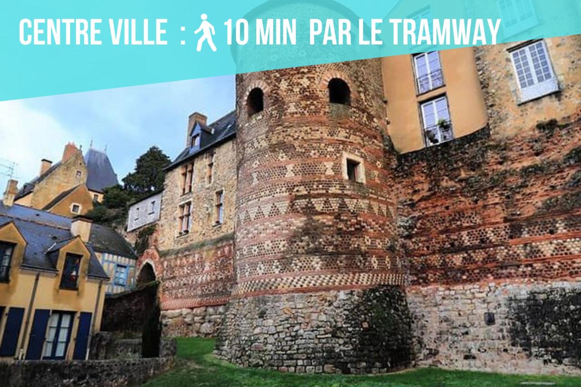Apartament Tramway 10 Jaures Cosy Proche Gare Le Mans Zewnętrze zdjęcie