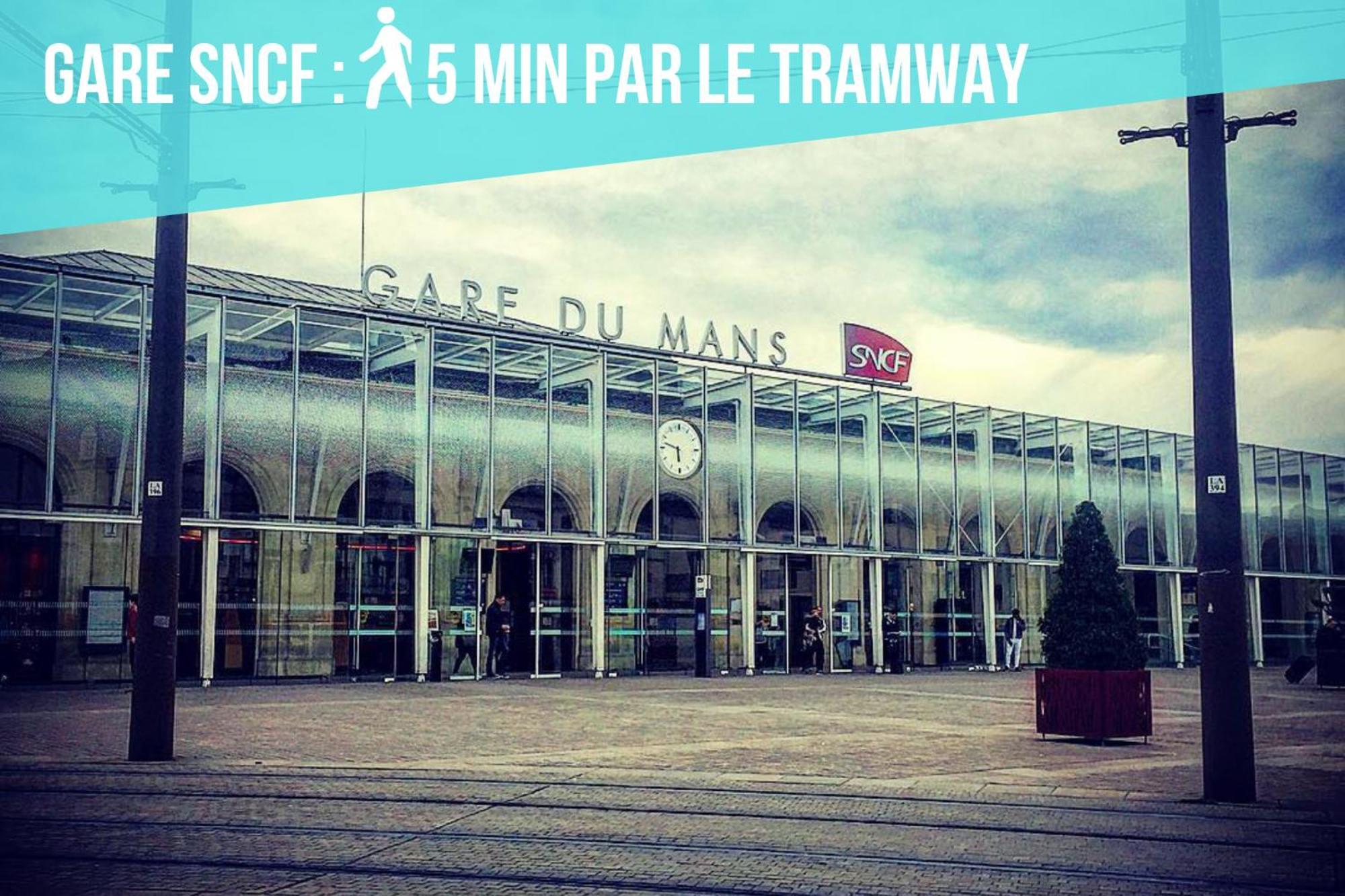 Apartament Tramway 10 Jaures Cosy Proche Gare Le Mans Zewnętrze zdjęcie